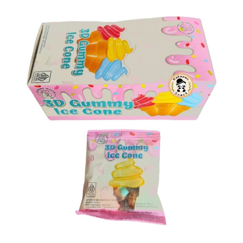 

GW 3D GUMMY ICE CONE BOX ISI 12