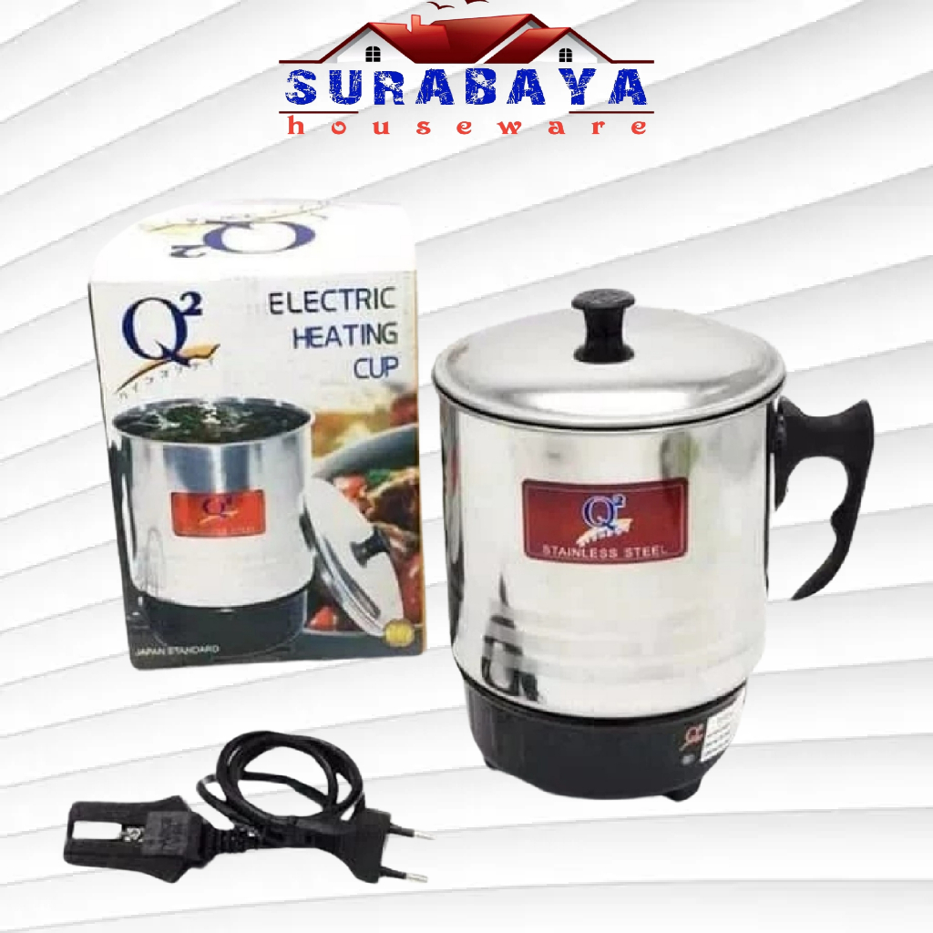 Mug Elektrik Q2 12CM Mug Listrik Q2 12 CM Mug Electric Q2-8012 Q2 8012 *HP