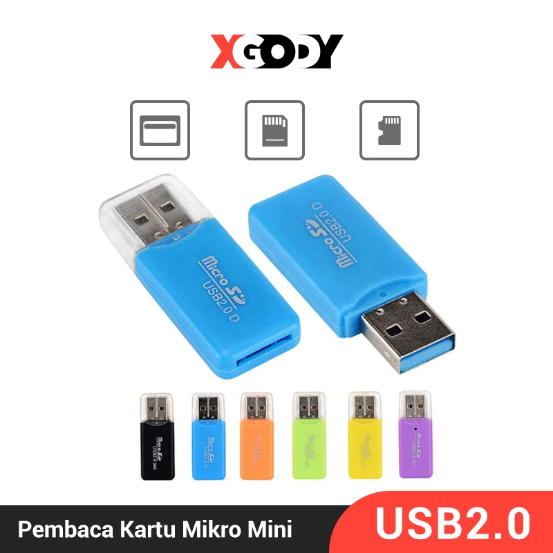 XGODY CARD READER SINGLE PORT USB HUBS