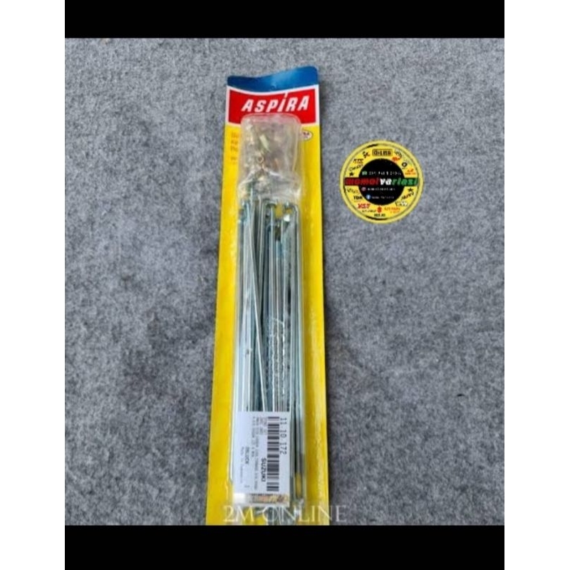 jari jari ruji depan ring 17 win shogun 125, smash cakram, shogun 110 cakram, ukuran 172