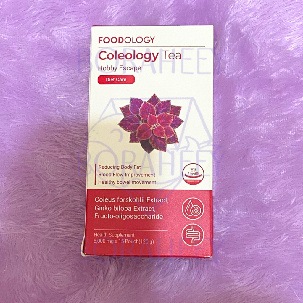 

[READY] FOODOLOGY Coleology Tea Hobby Escape Diet Care Reducing Body fat