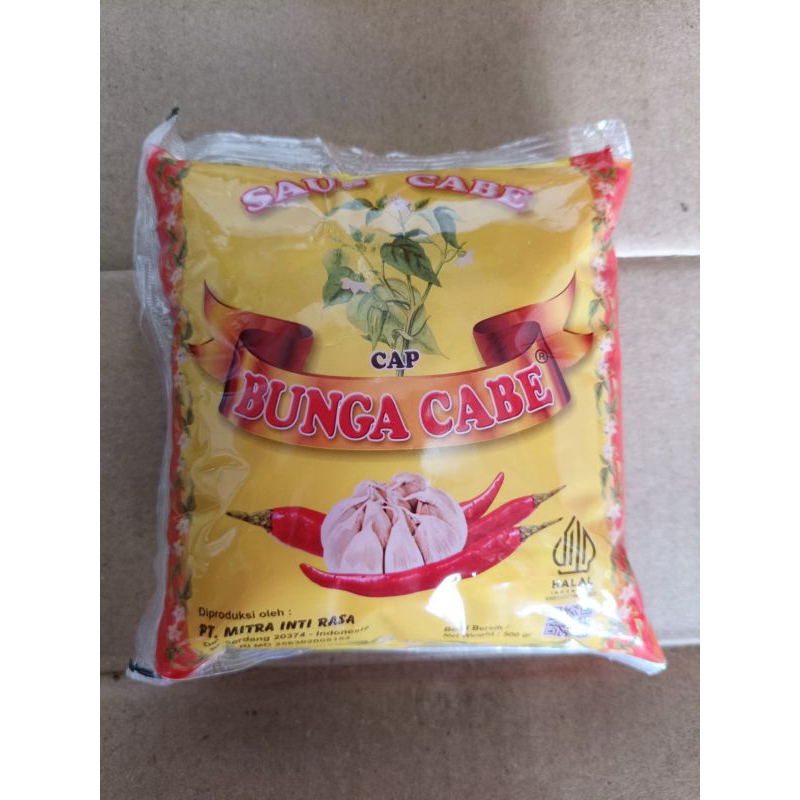 

Saos Cabe Cap Bunga Cabe 500 ml