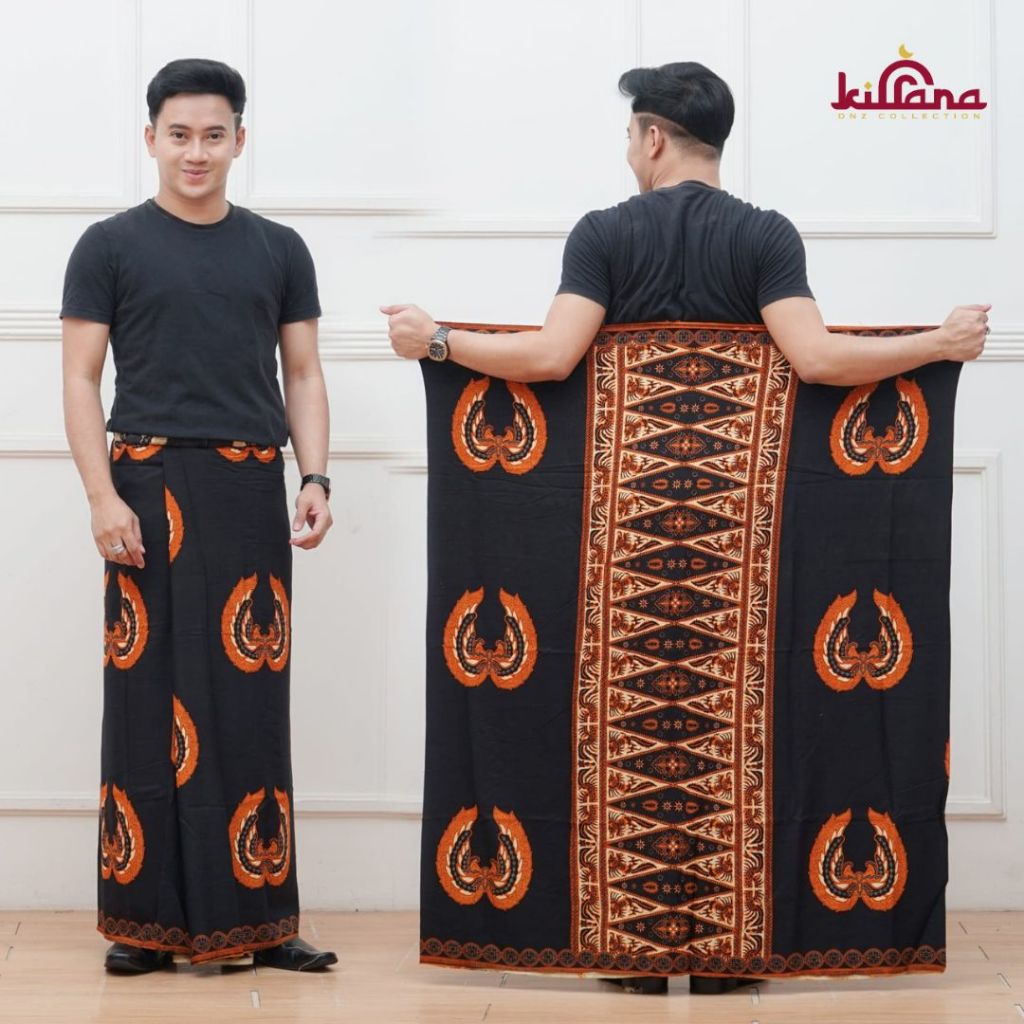 Sarung Hitam Gajah Mada - Kirana DNZ Collection