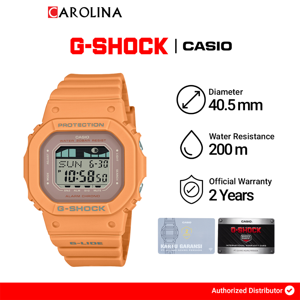 Jam Tangan Wanita Casio G-SHOCK x ITZY G-Lide GLX-S5600-4D Spring Summer 2023 Collection