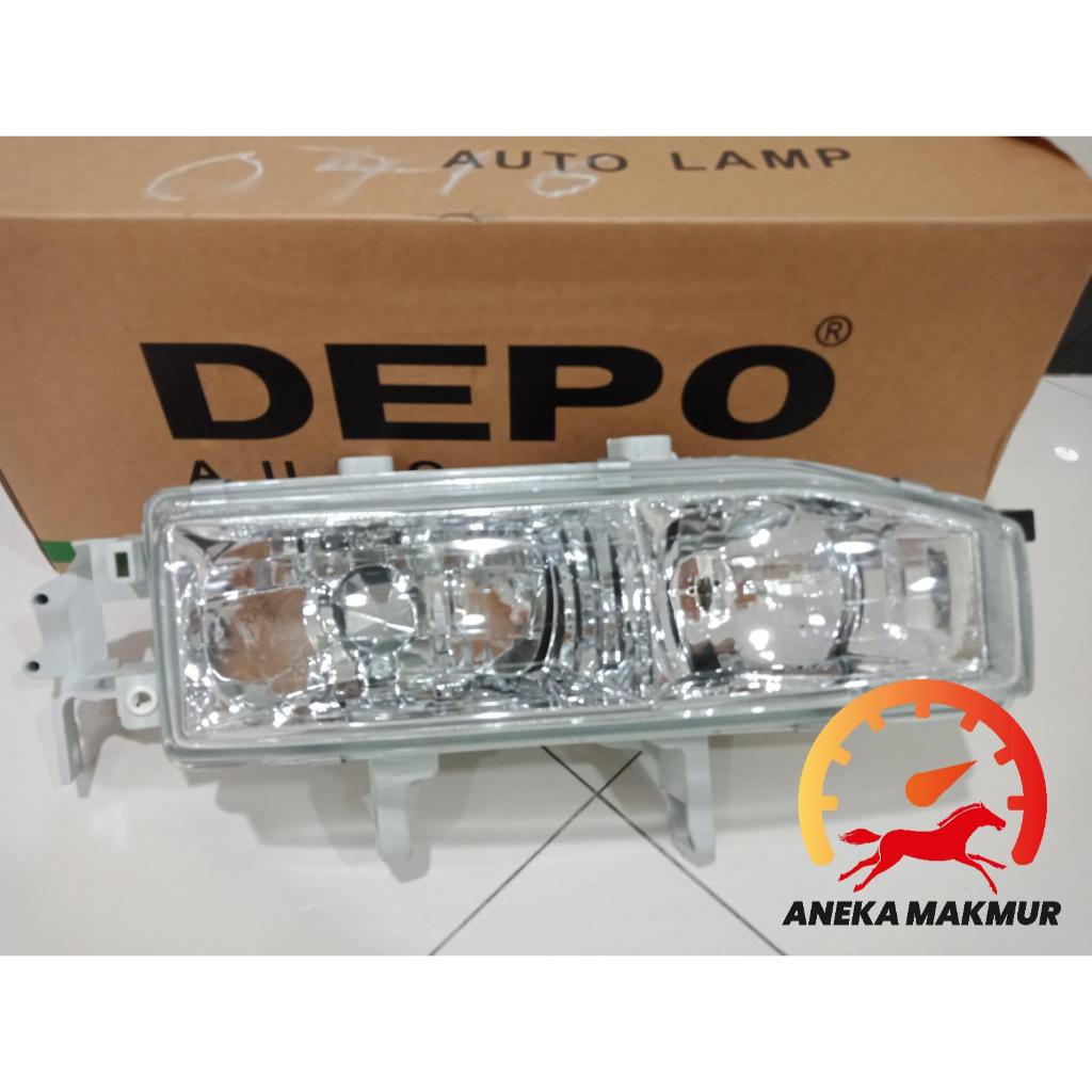 LAMPU HEAD LAMP ONLY HONDA ACCORD MAESTRO 1990 1991 LAMPU DEPAN HEAD LAMP HONDA ACCORD MAESTRO 1990 