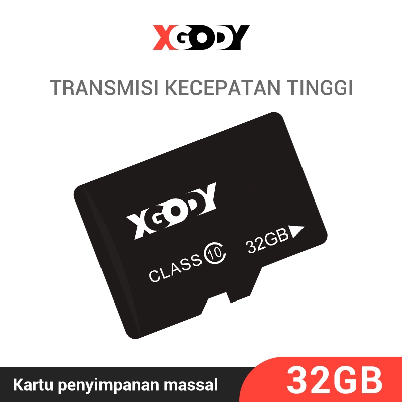 XGODY MicroSD 32GB Memory Card Class 10 MicroSD