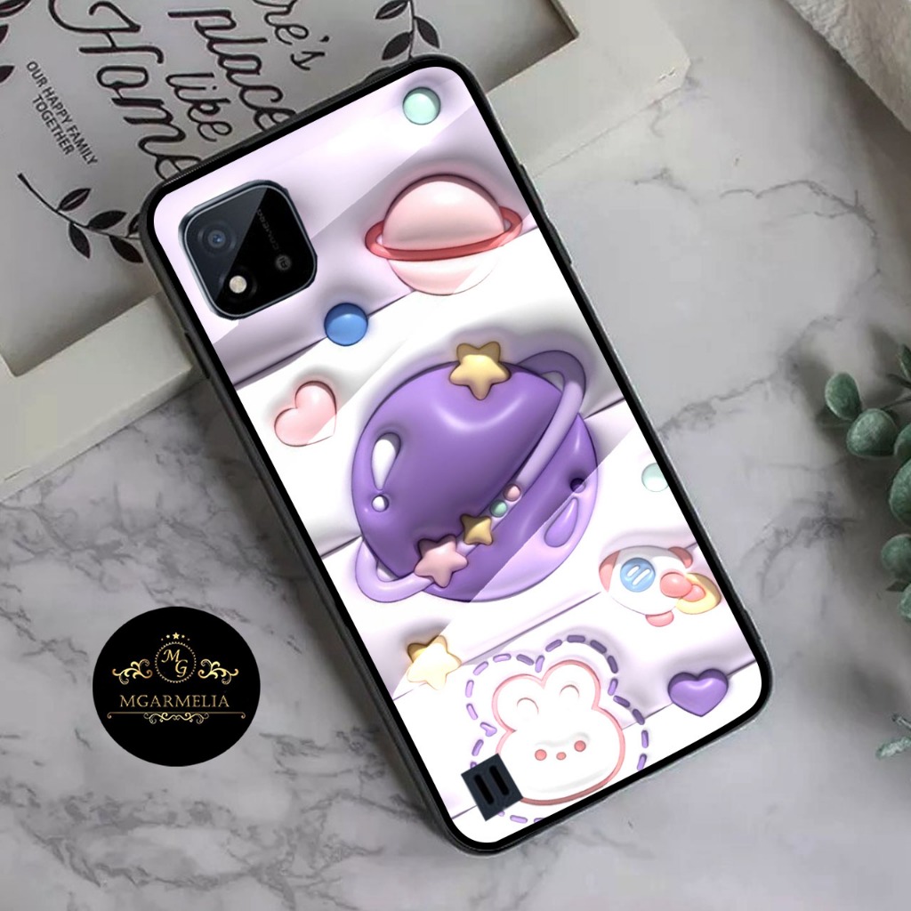Hardcase Realme C20, Case Realme C20, Bisa request tipe hp