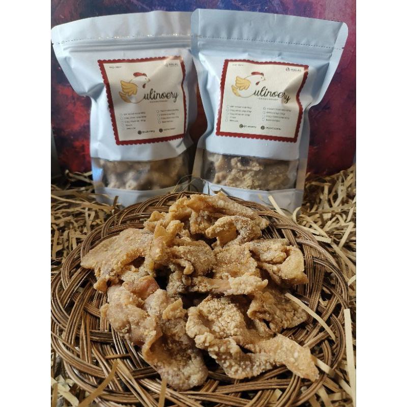 

crispy chicken skin 500g