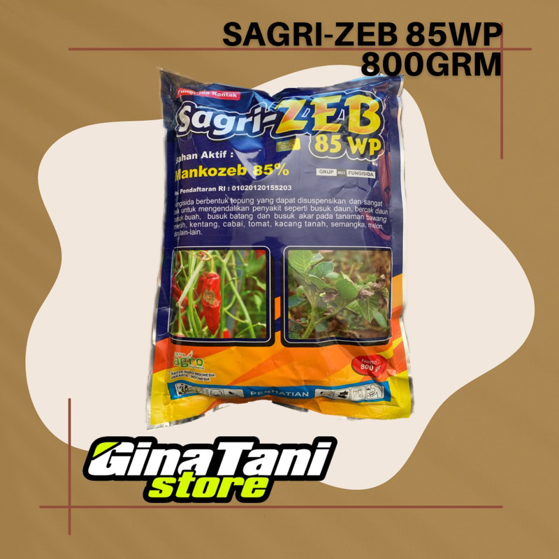 SAGRI ZEB 85 WP BIRU & KUNING FUNGISIDA SAGRIZEB