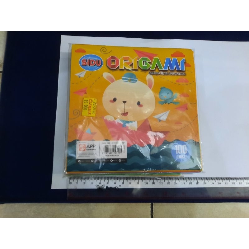 

origami sidu(ori) 16x16cm. isi 100Lembar
