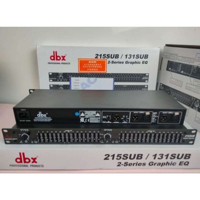 equalizer dbx215 sub / dbx 215 sub