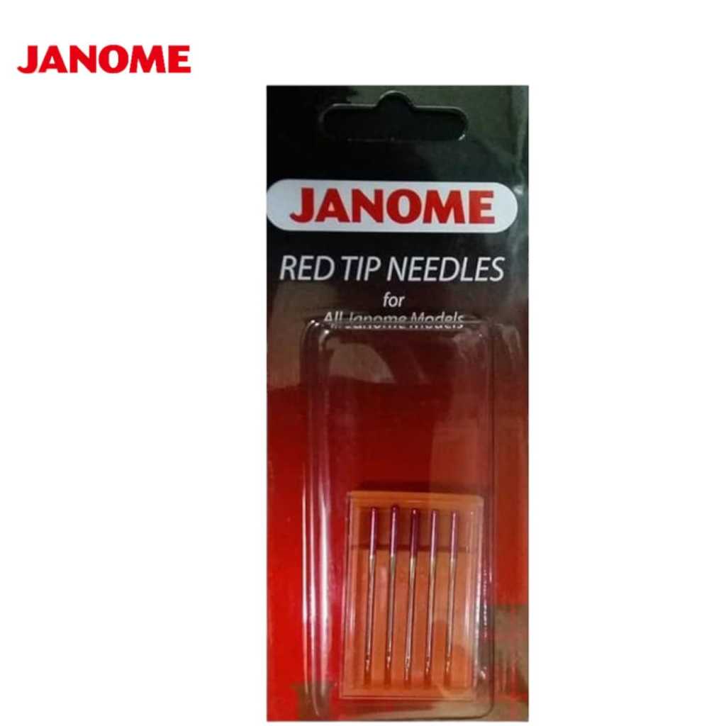 JANOME ACCESSORIES - Jarum mesin jahit janome - RED tip NEEDLE