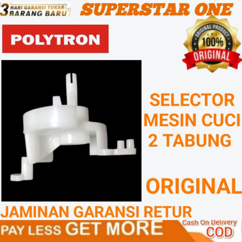 SELECTOR MESIN CUCI 2 TABUNG MESIN CUCI POLYTRON