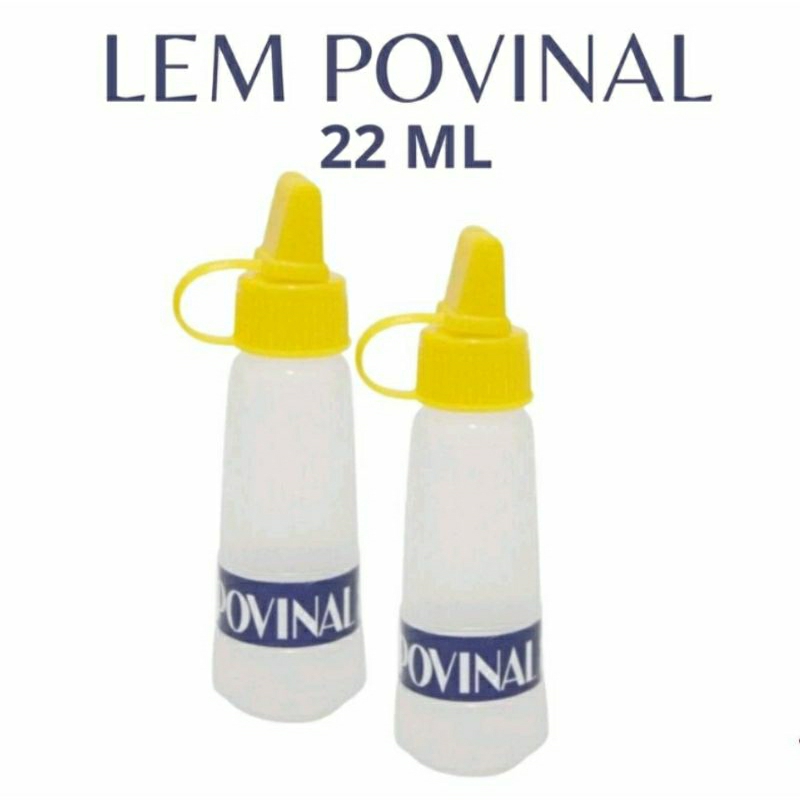 

Lem Cair Perekat Kertas Liquid Glue Povinal 111 Botol Isi 22 ml - Botol Kecil