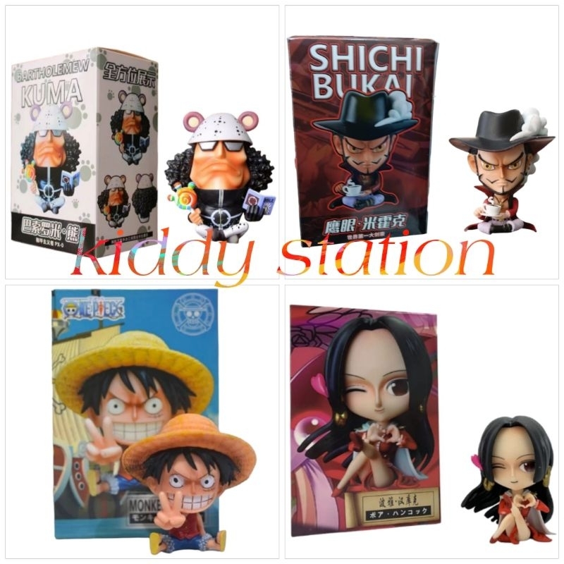 action figure one piece luffy nami boa kuma roronoa zoro anime figur