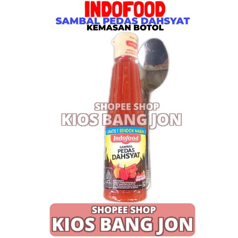 

Indofood Sambal Pedas Dahsyat Kemasan Botol 135ml