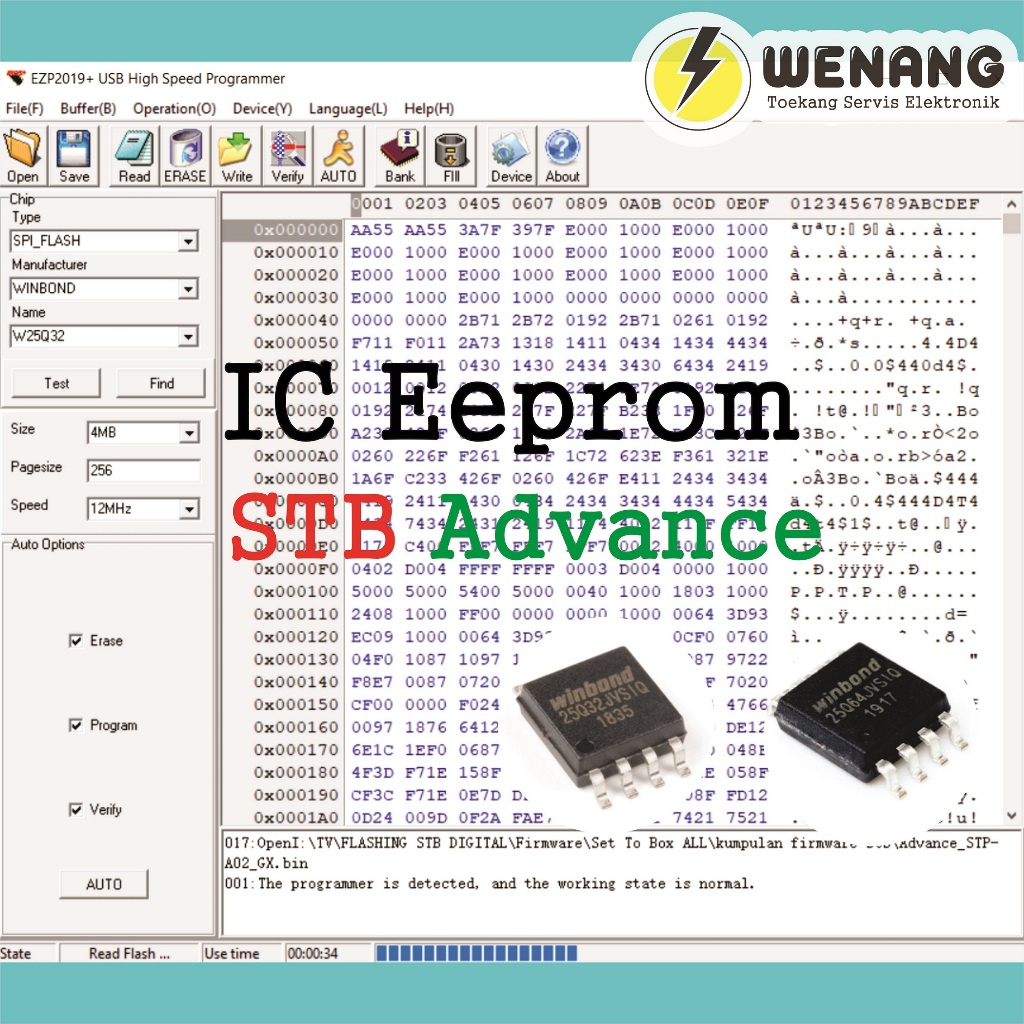 FIRMWARE STB DIGITAL Advance