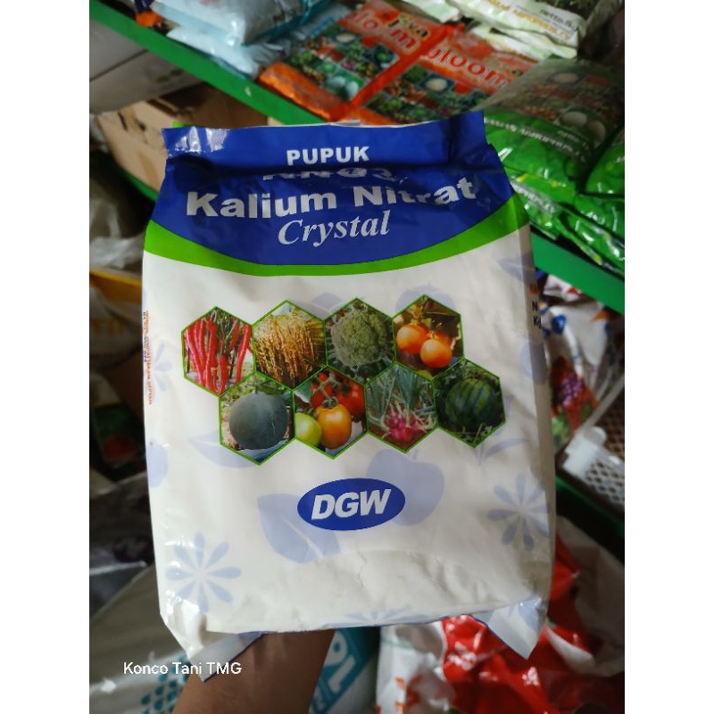 PUPUK KNO3 PUTIH CRYSTAL DGW 1 KG