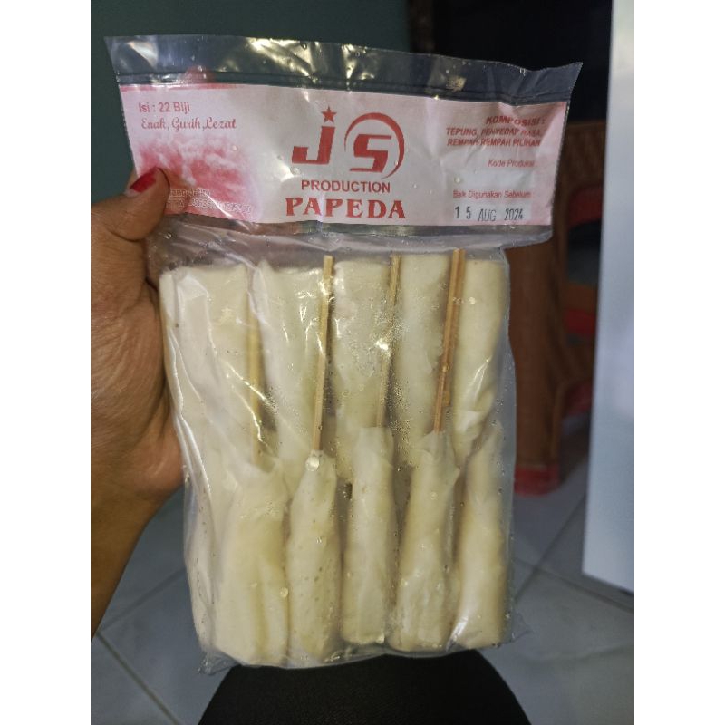 aneka gorengan tempura papeda