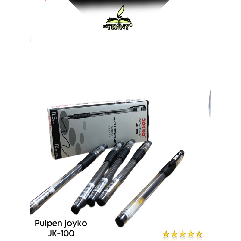 

Pulpen Gel Joyko JK-100 0.5mm 1 Pack(12 Pcs)