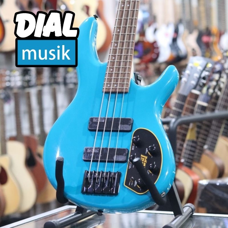 Cort C4 Deluxe 4 String Electric Bass Candy Blue / CBL