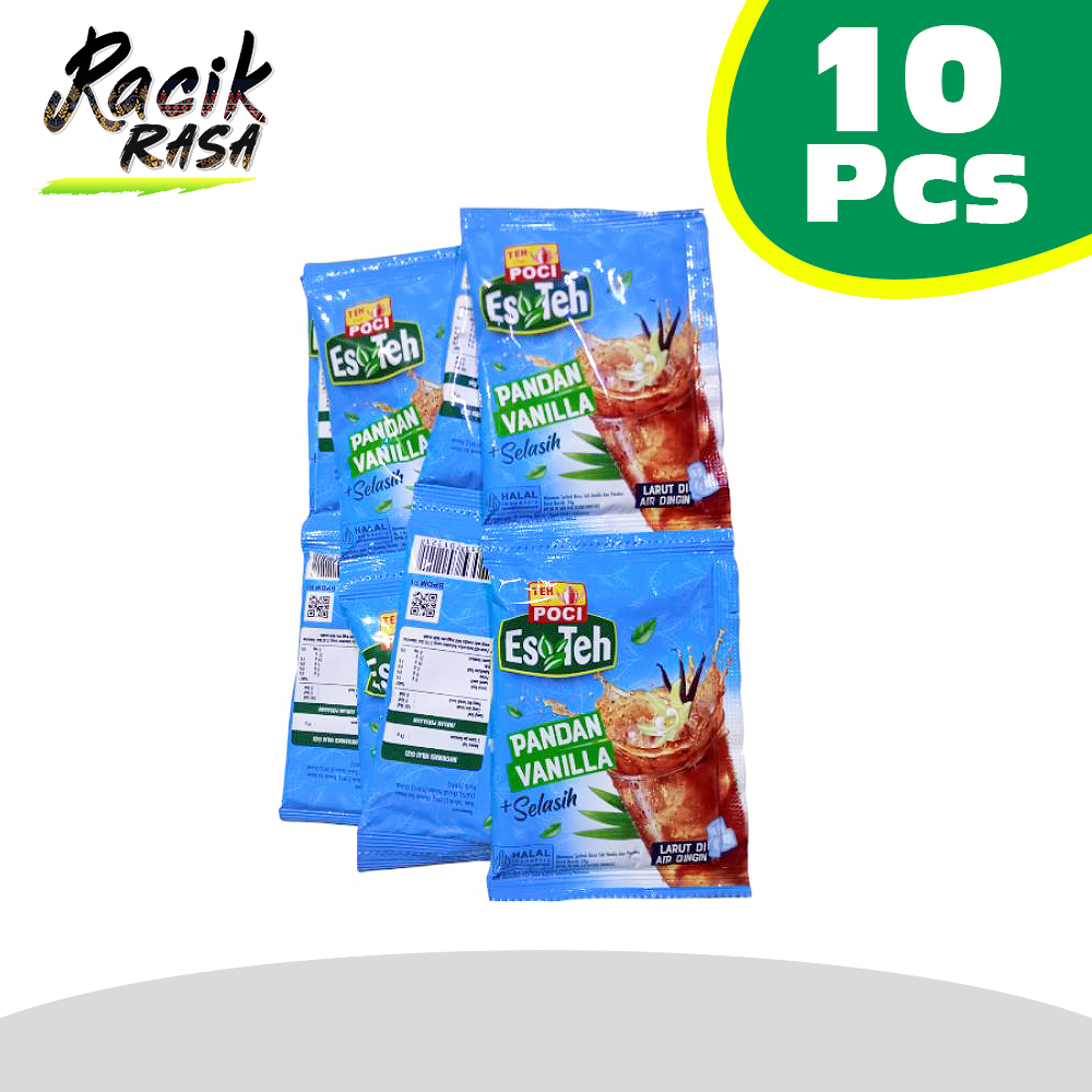 

RACIK RASA | RENCENG TEH POCI PANDAN SELASIH PER 10 PCS TEH SACHET ES TEH DINGIN