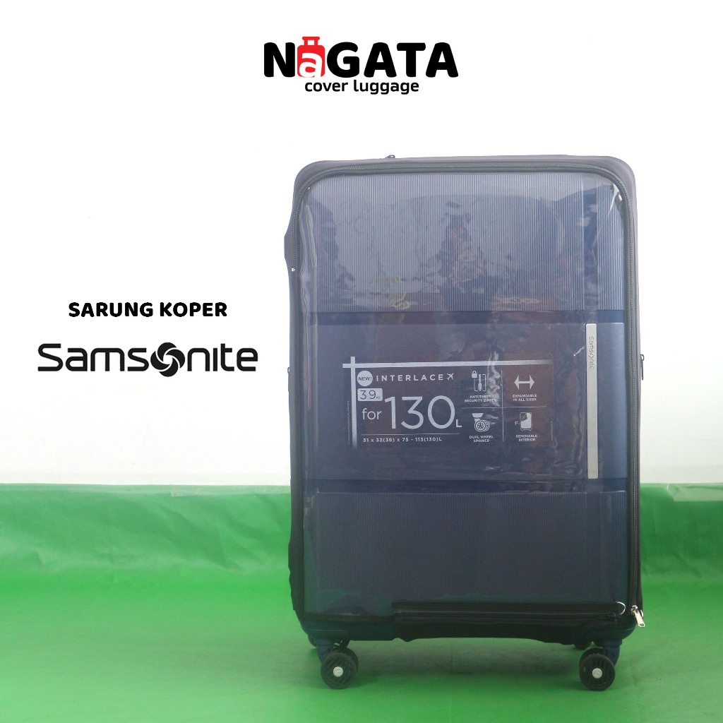 Sarung Koper Samsonite Interlace Pelindung Koper Universal
