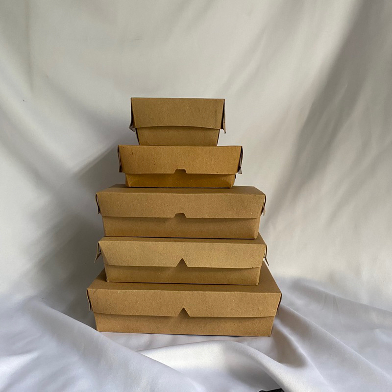 LUNCH BOX PAPER - KOTAK NASI/SNACK SATUAN