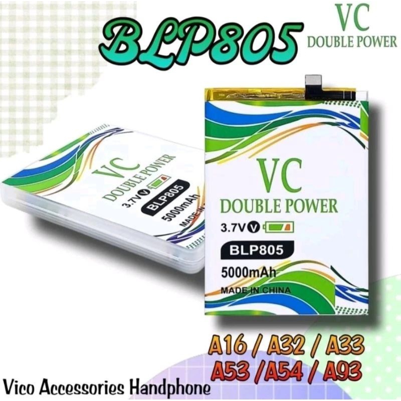 baterai batrry batre DOUBLE POWER VC OPPO A57 2022 A77S 2022 A77 5G A79 5G A78 5G A16 A16S A54S A53S