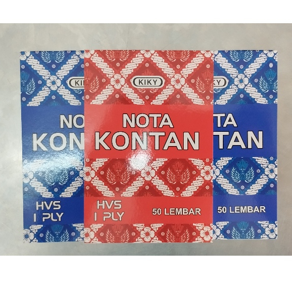 

NOTA KONTAN 1 PLY KECIL KIKY