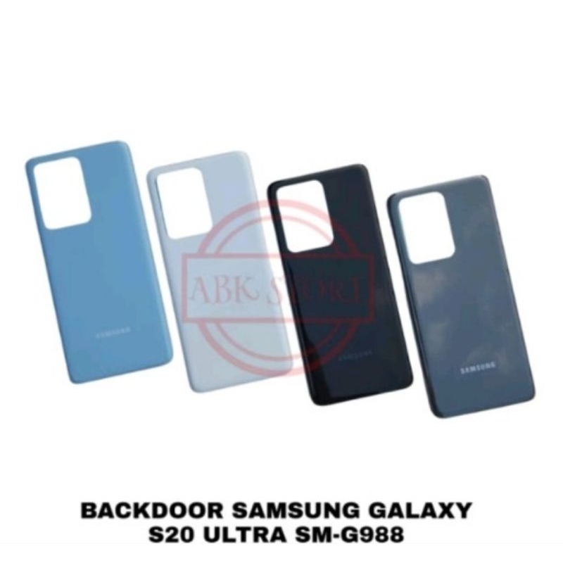 backdoor backcover back glass  Samsung galaxy s20 ultra Original