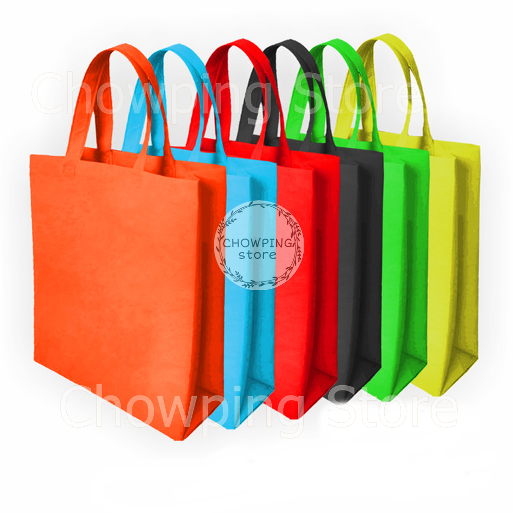 

12Pcs Tas Kantong Goodie Bag Kain Spunbond Polos