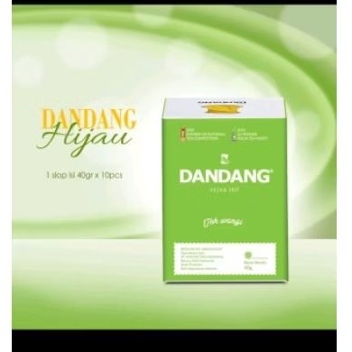 

Teh Dandang Hijau 40gr 1 Slop Isi 10pcs