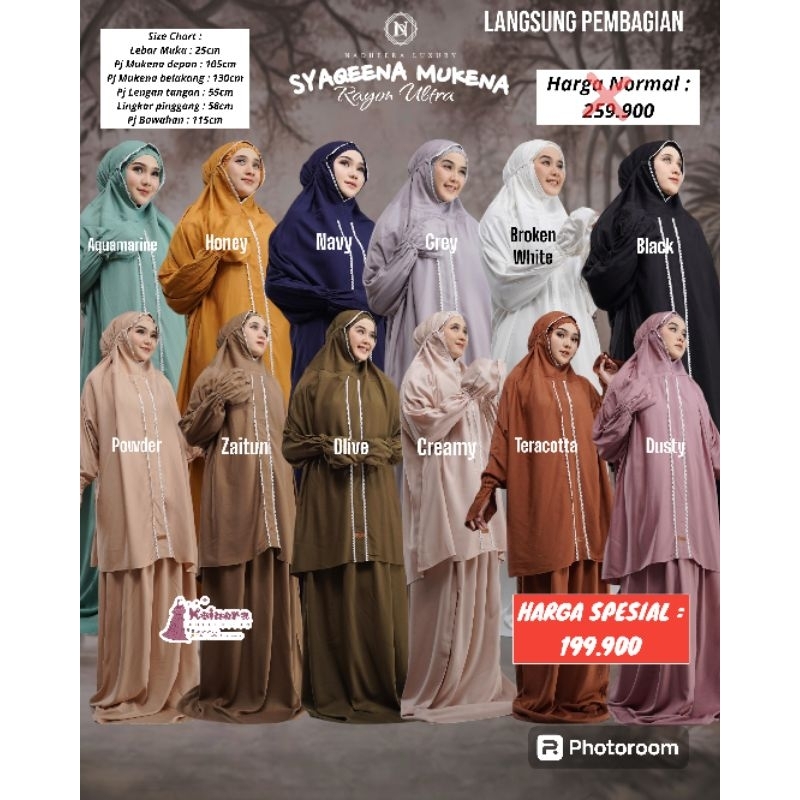 SYAQEENA MUKENA NADHEERA LUXURY