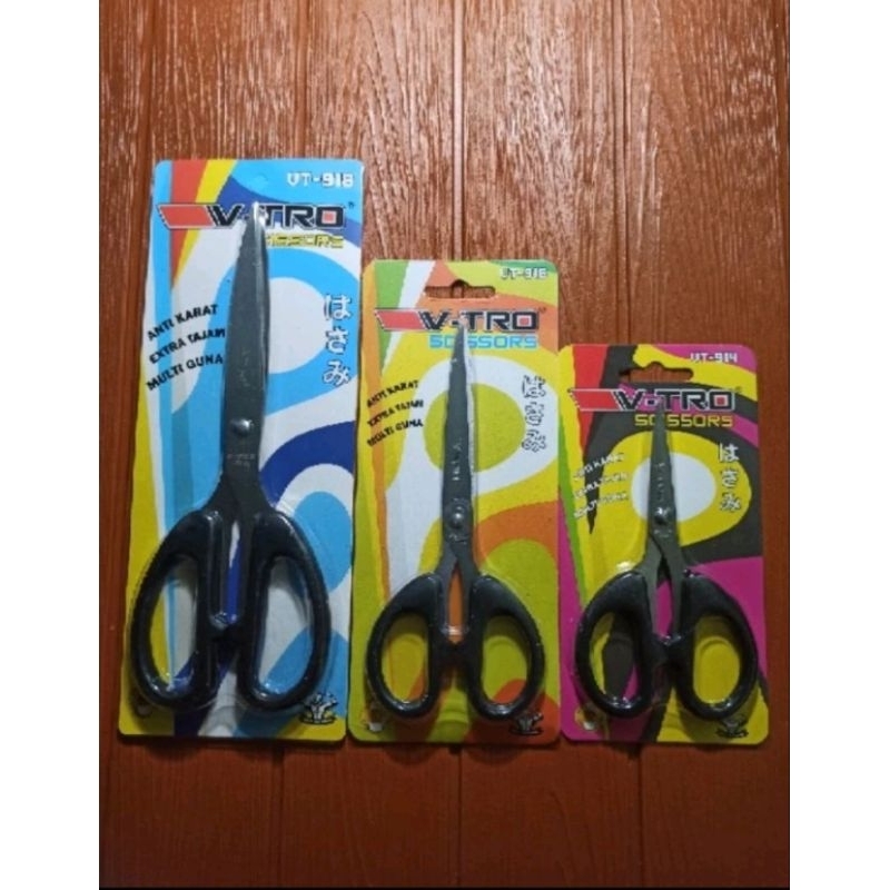 

GUNTING V-TRO TAJAM BESAR/SEDANG/KECIL