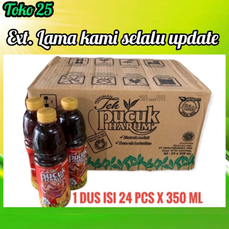 

Teh pucuk harum 1 dus isi 24x350ml