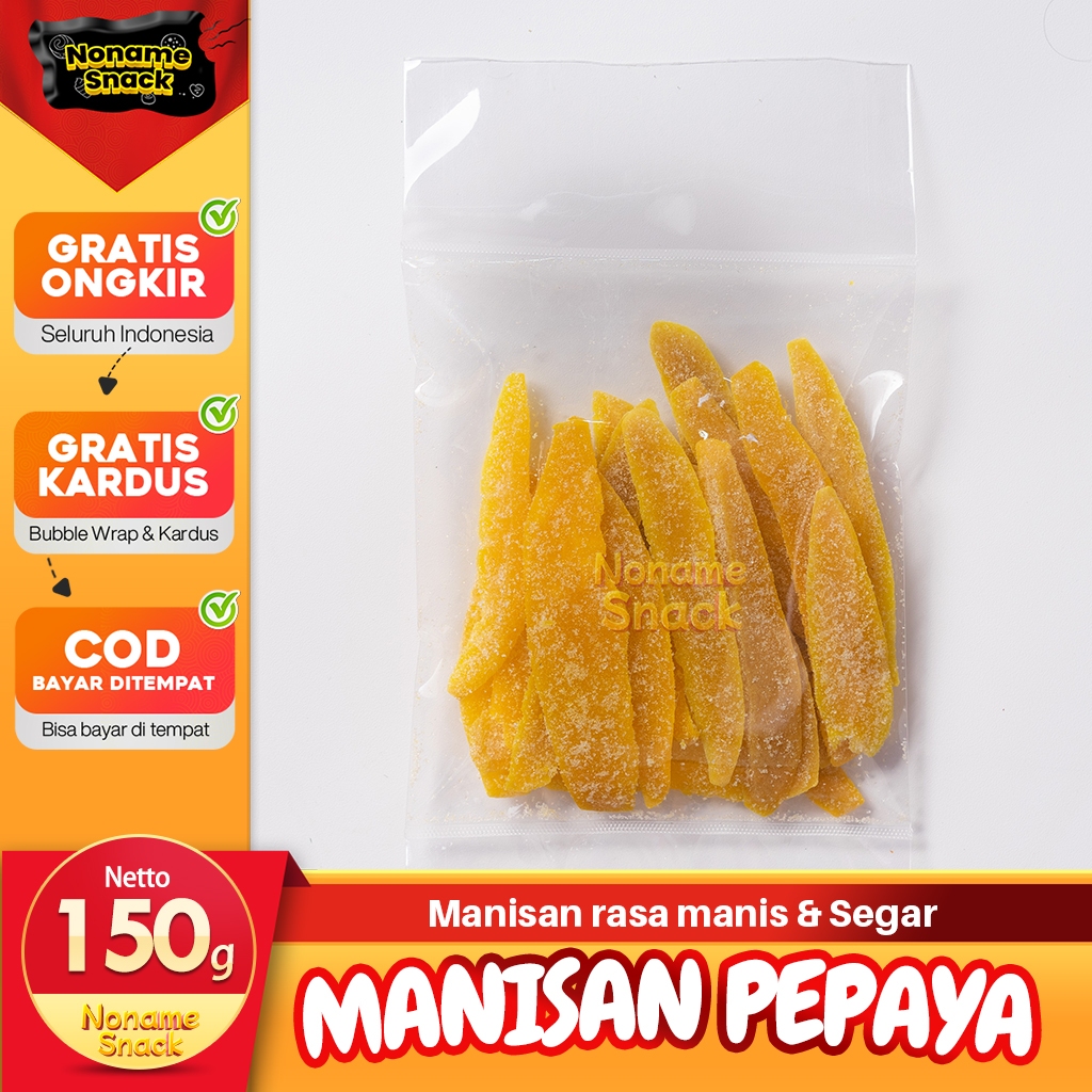 

Noname Snack-Manisan Pepaya 150gr