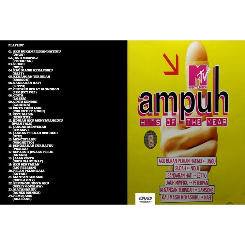 dvd mtv ampuh hoty 2006-2009