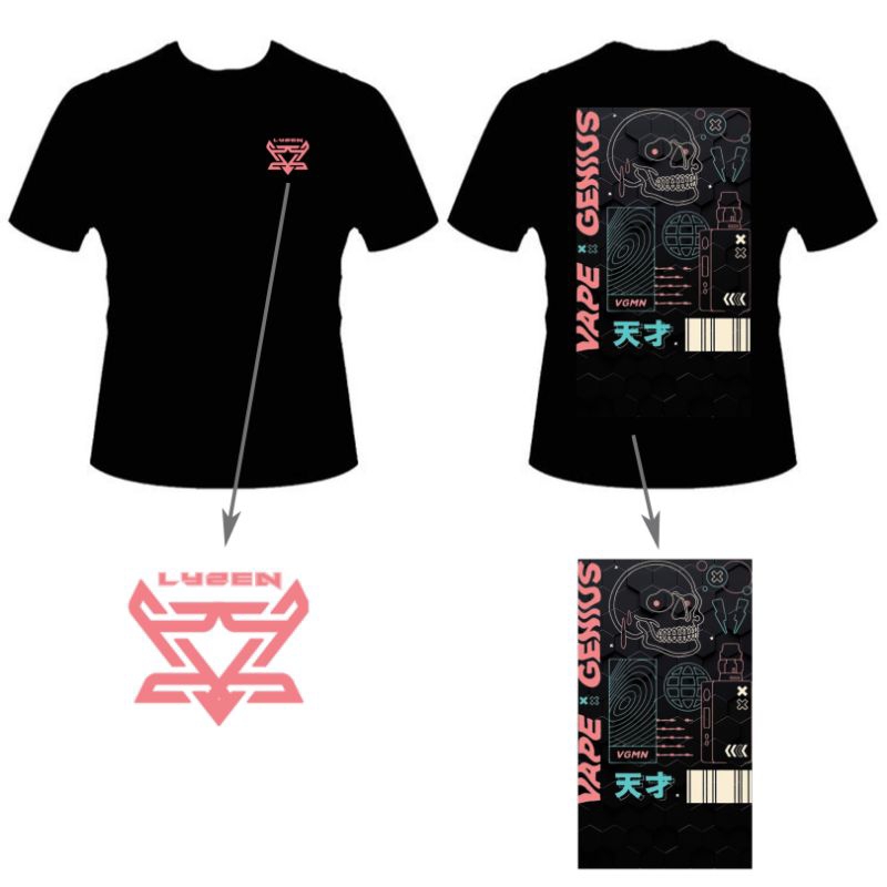 Baju Lyzen "Vape Genius"