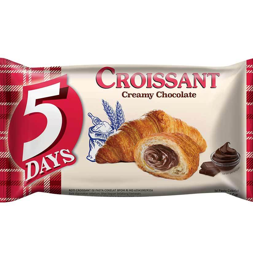 

5 DAYS Croissant Creamy Chocolate 60gr