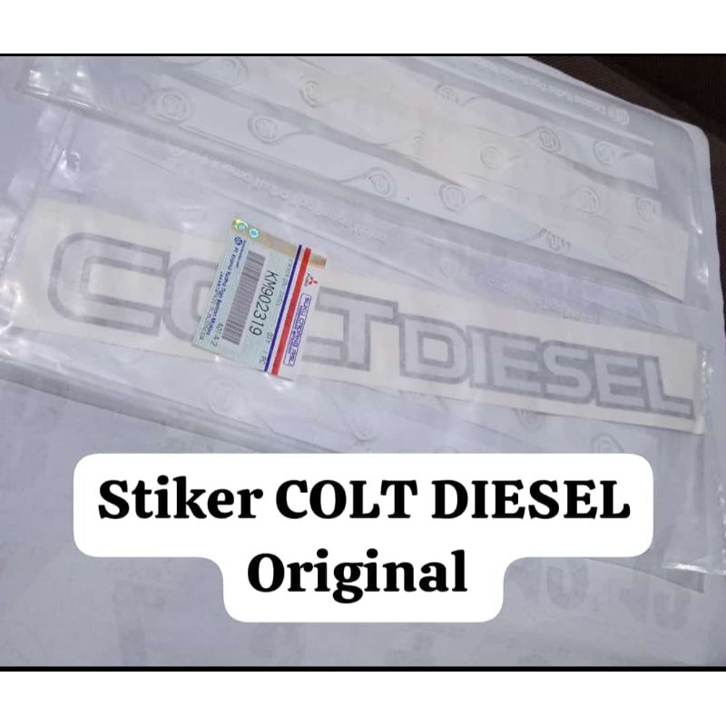 STIKER COLT DIESEL CANTER ORIGINAL