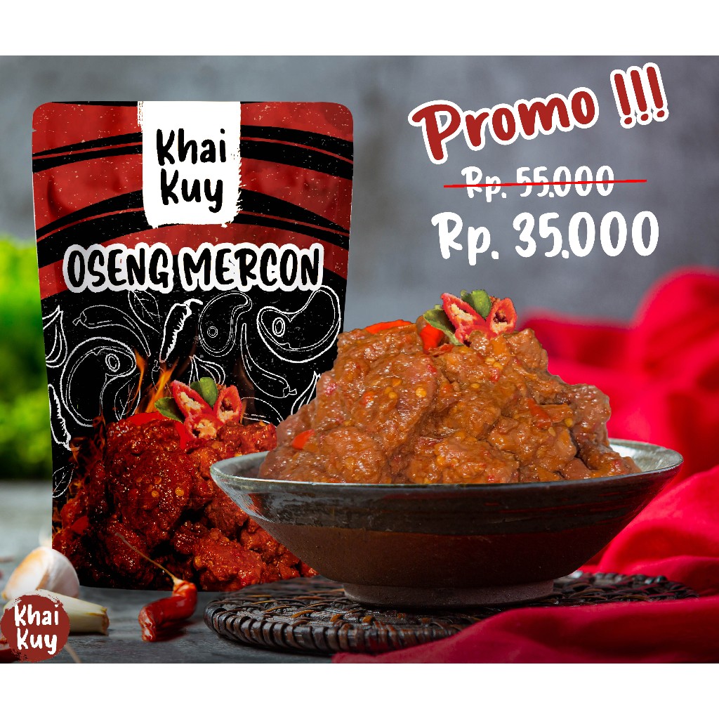 

Khaikuy - Oseng Mercon Daging Sapi 150gr