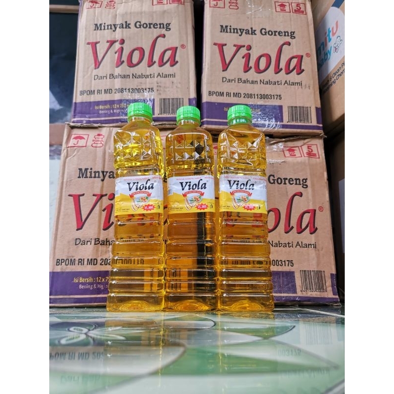 

3 BTL Minyak Goreng VIOLA VL900 750ML KEMASAN BOTOL