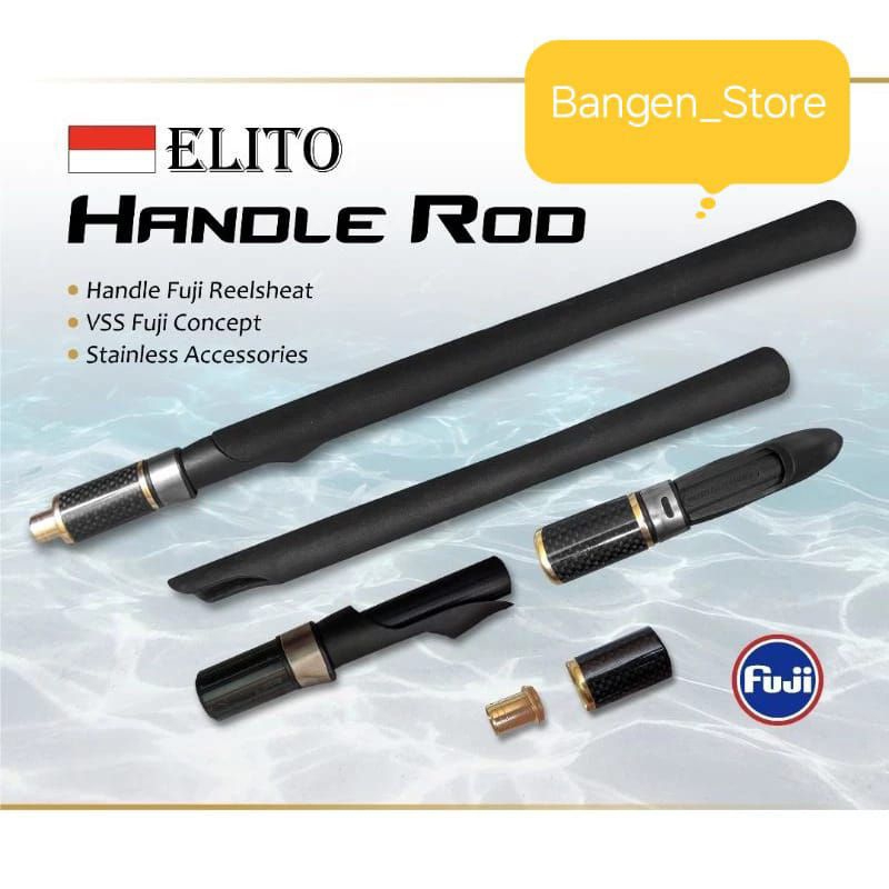 1set Busa EVA+Reel seat Handle rod/gagang joran pancing Fuji Elito