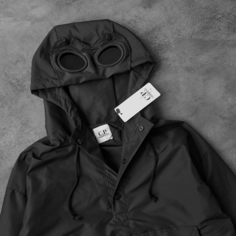 jaket google cagoule waterproof / jaket berkacamata