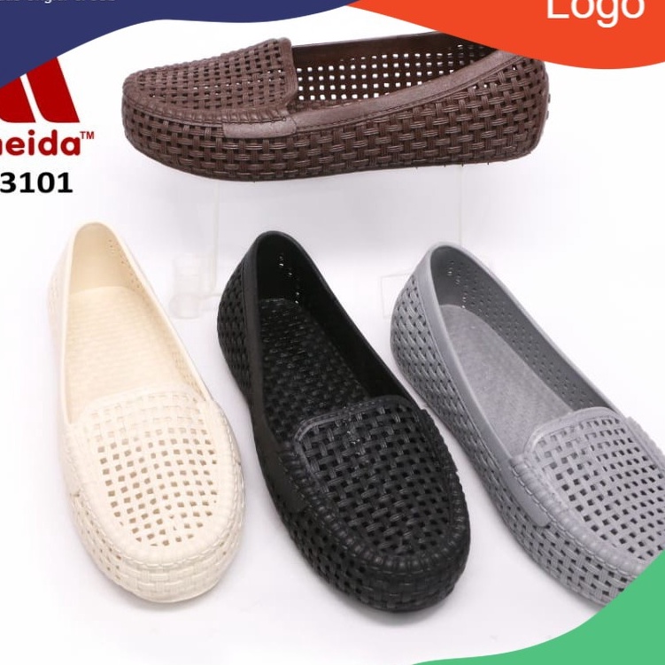 Star Seller PROMO SEPATU KARET WANITA SEPATU KARET FLAT PEREMPUAN SEPATU KARET TERBARU YUMEIDA