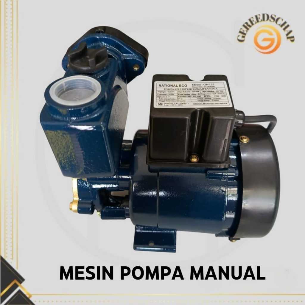 Mesin Pompa National GP-125 Pompa Air Sumur Dangkal