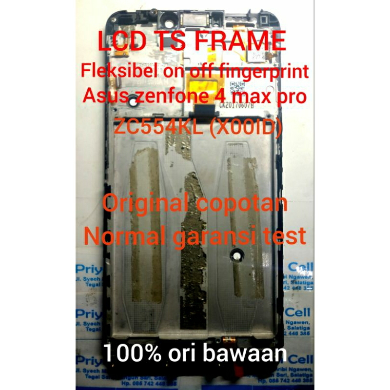 LCD Asus Zenfone 4 MAX PRO ZC554KL ORI Copotan