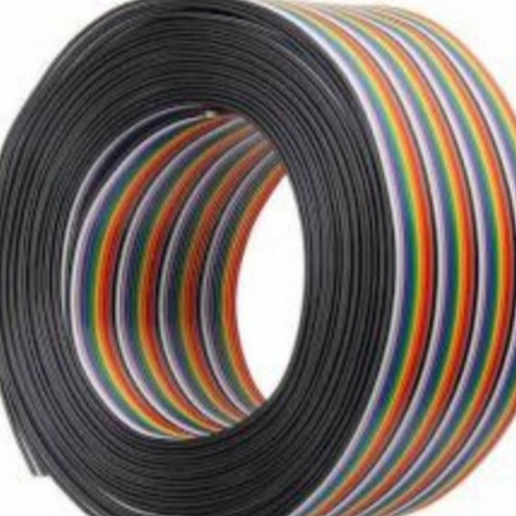 Bestseller kabel jumper PER METER 4 pin kabel pelangi 4 dupont rainbow cable 4pin