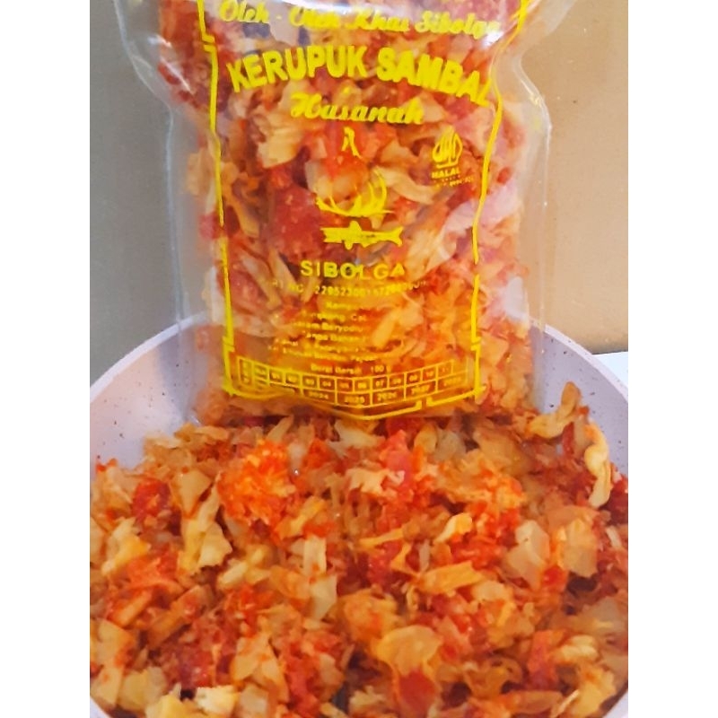 

Keripik Sambal ASLI Sibolga 200 gram